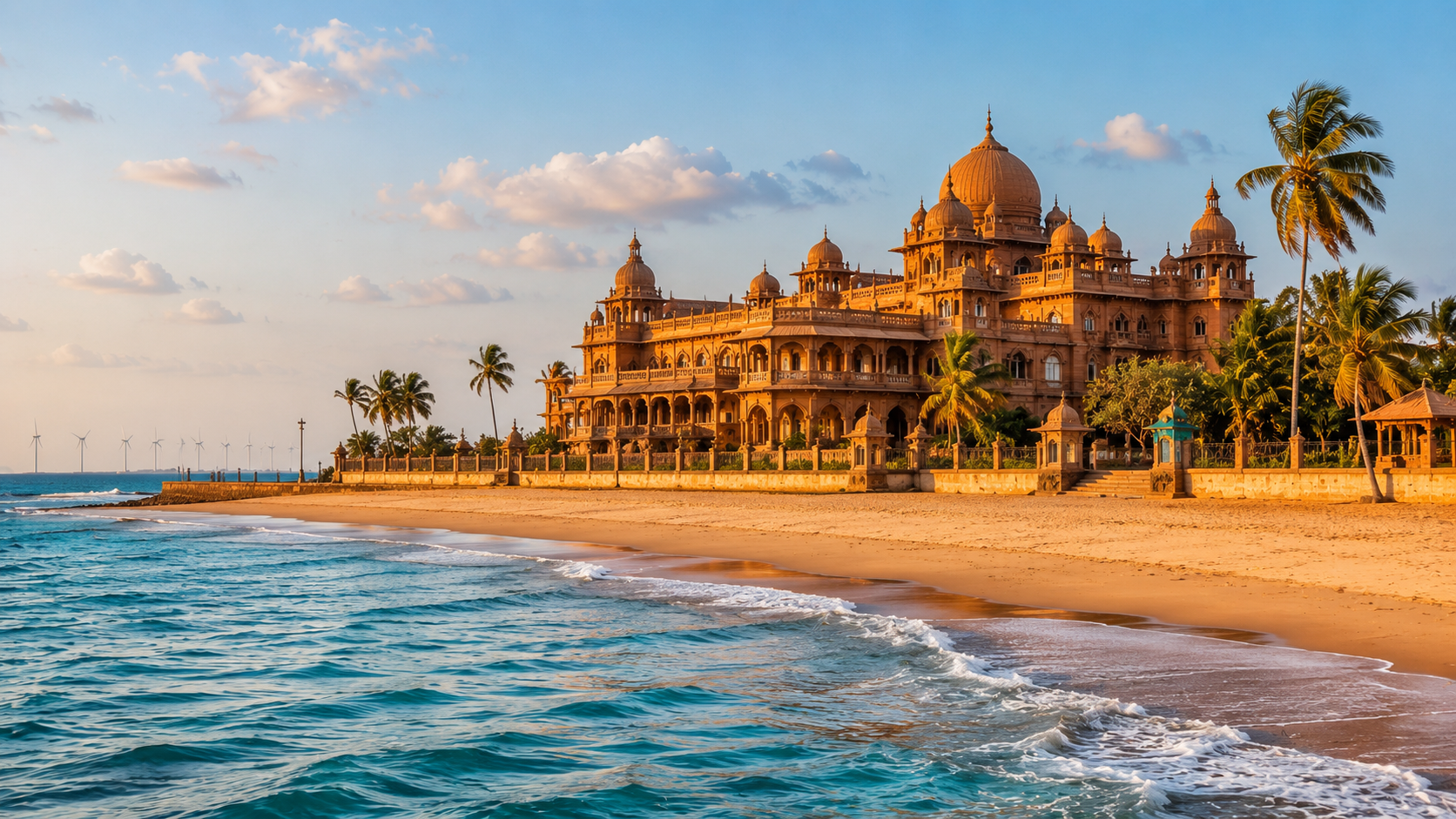Mandvi Beach & Royal Palace Coastal Tour - Amber Tours and Travels Taxi Service
