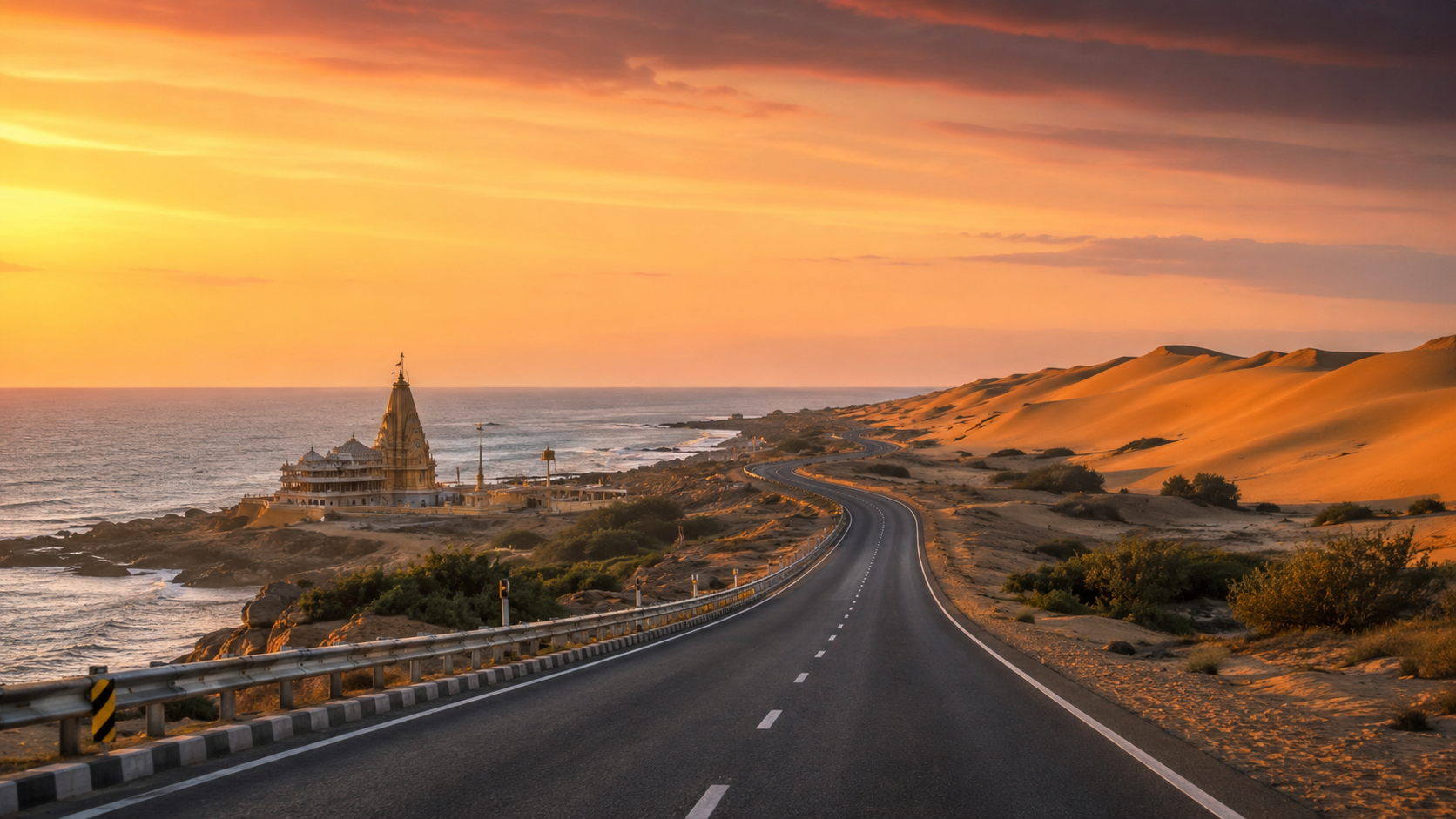 Saurashtra to Kutch Grand Highway Yatra - Amber Tours and Travels Taxi Service